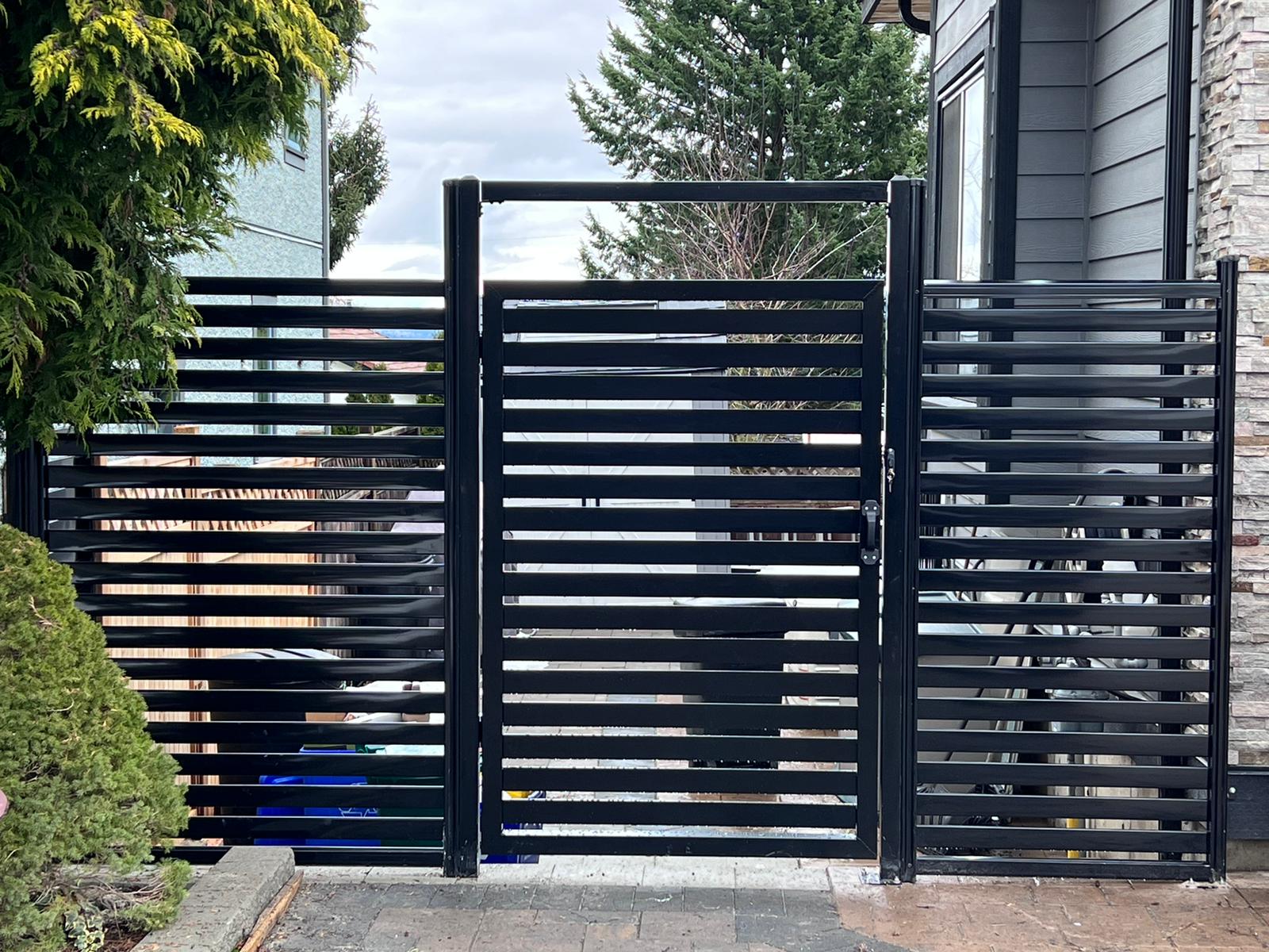 Semi Privacy Gate and Fence