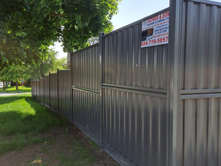 metal fence panels